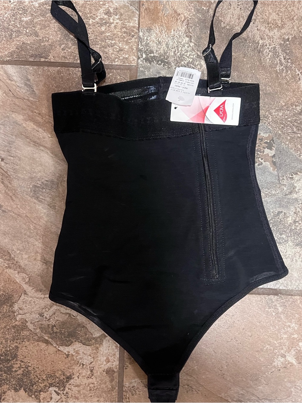 Ann Chery Black Shaping Waist Trainer Bodysuit